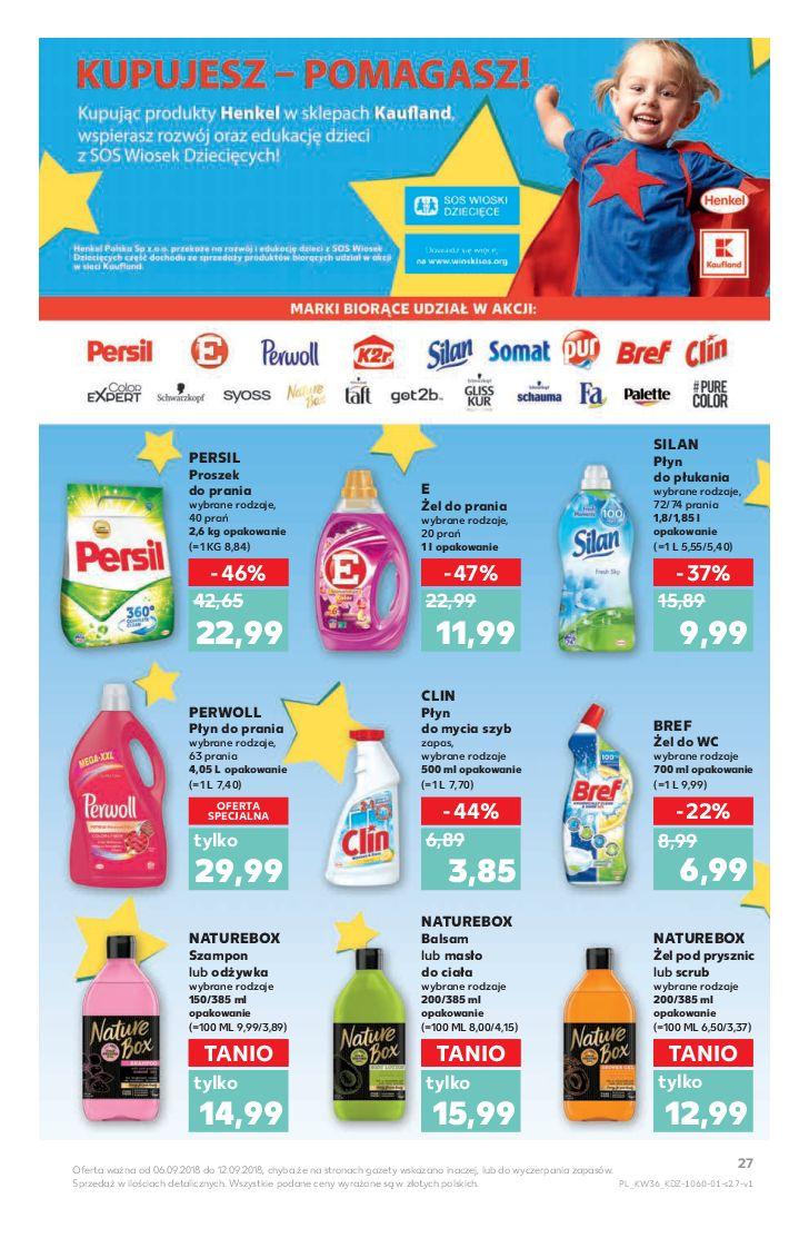 Gazetka promocyjna Kaufland do 12/09/2018 str.27