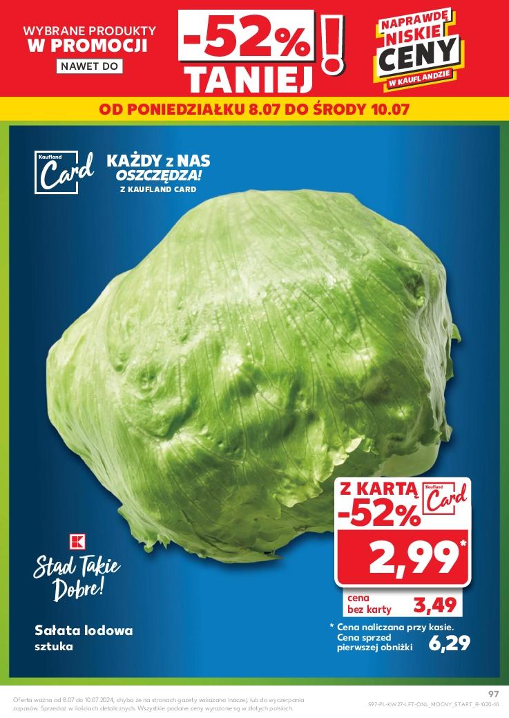 Gazetka promocyjna Kaufland do 10/07/2024 str.97