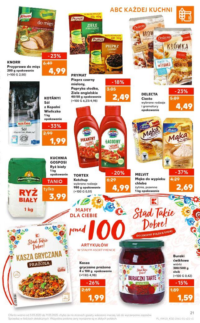 Gazetka promocyjna Kaufland do 11/03/2020 str.21