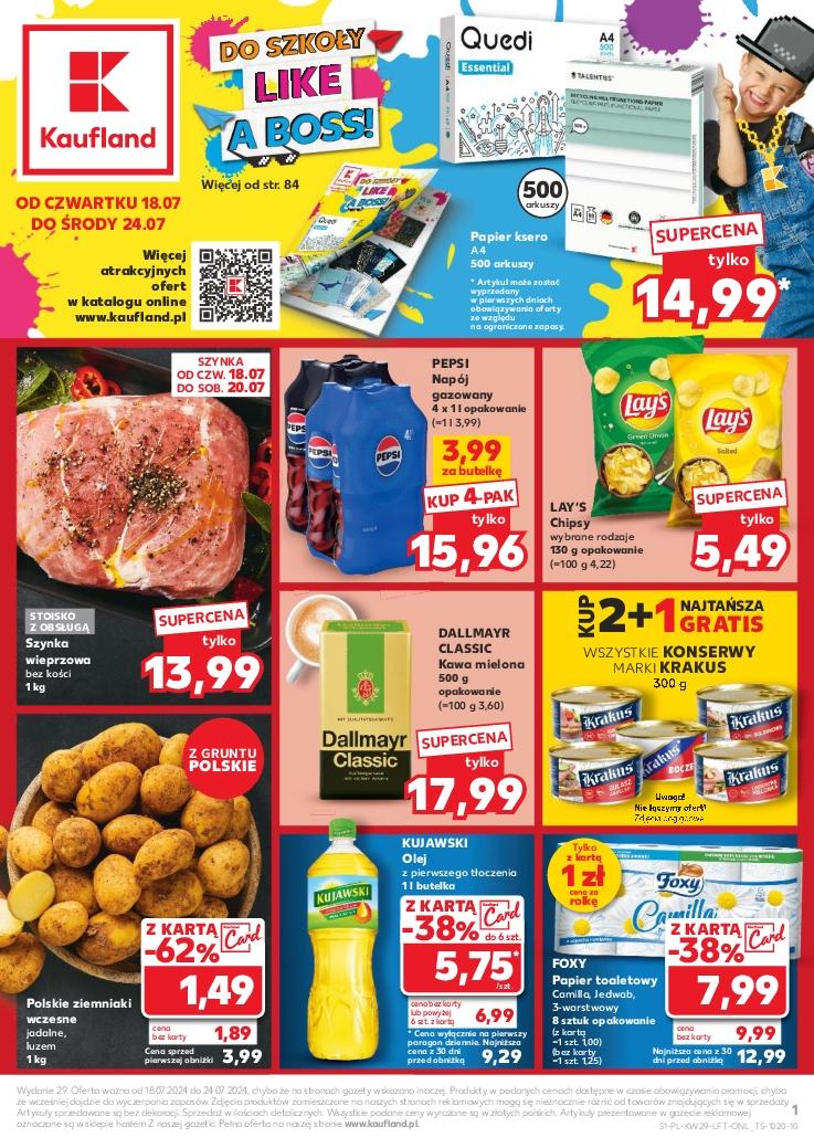 Gazetka promocyjna Kaufland do 24/07/2024 str.1