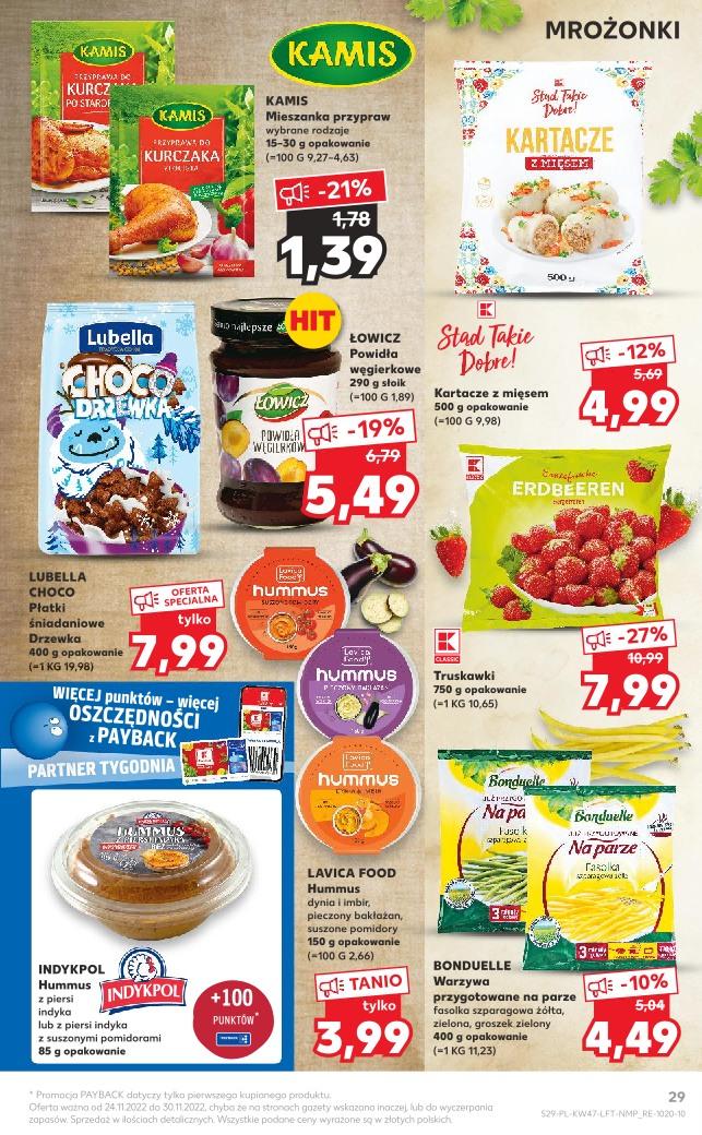 Gazetka promocyjna Kaufland do 30/11/2022 str.29