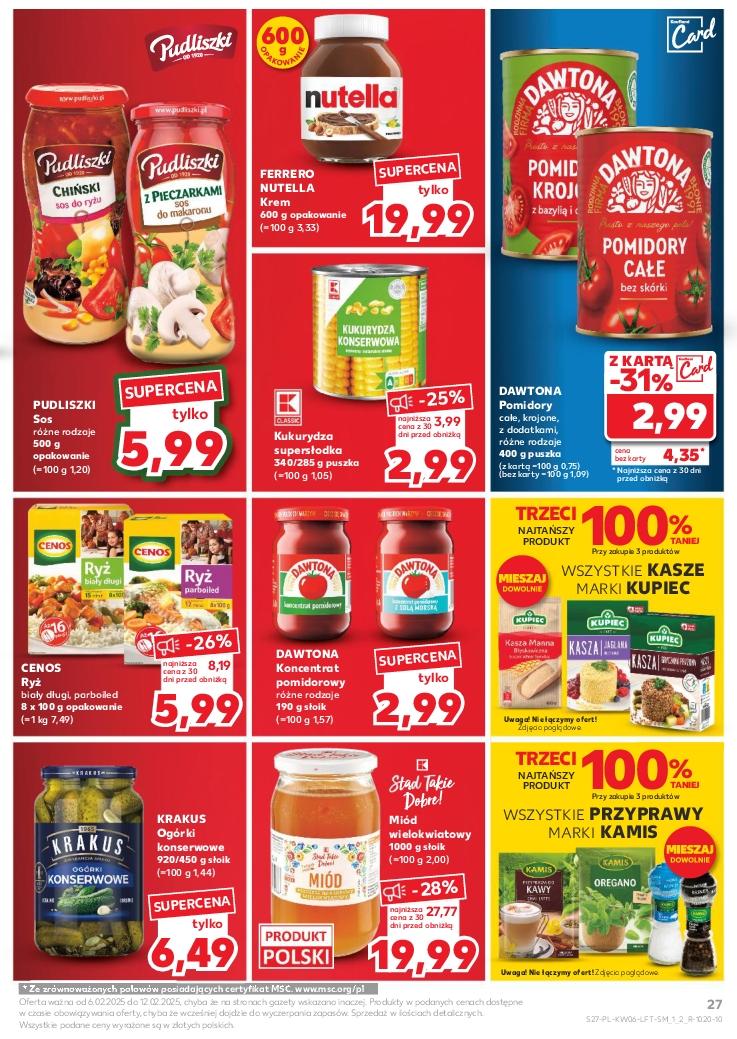 Gazetka promocyjna Kaufland do 12/02/2025 str.27