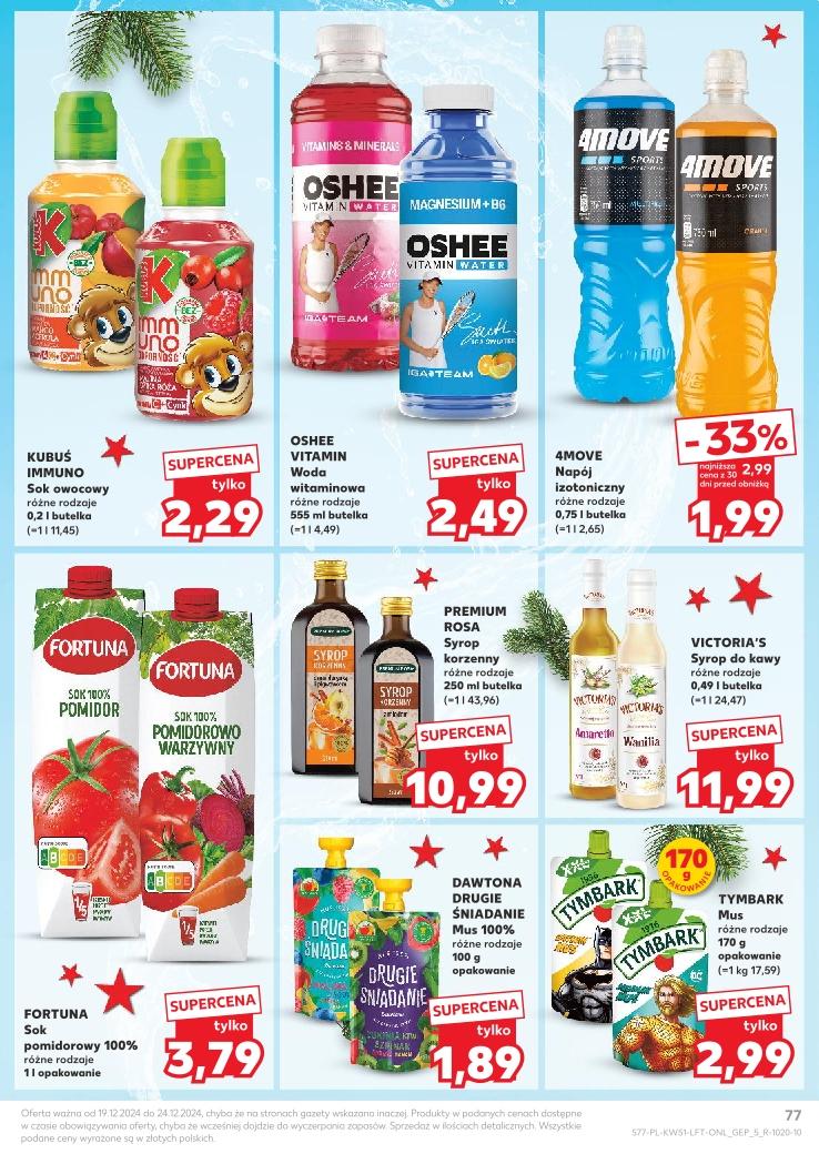 Gazetka promocyjna Kaufland do 24/12/2024 str.77