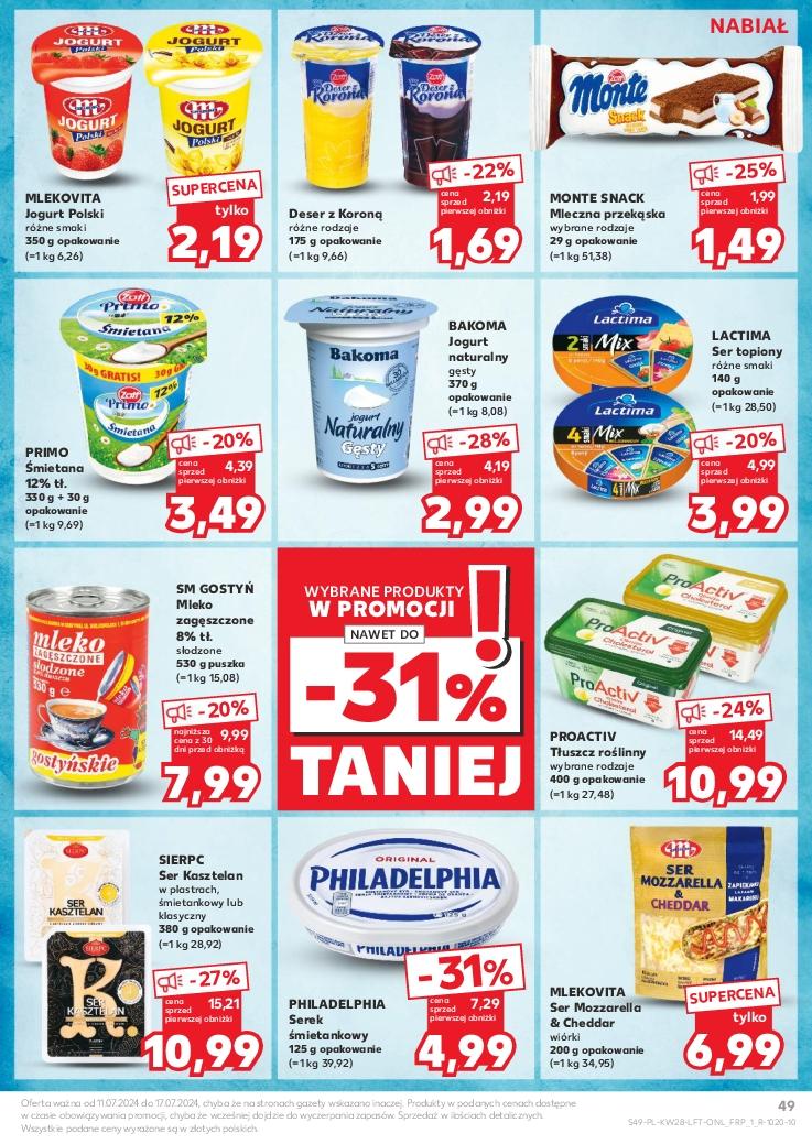 Gazetka promocyjna Kaufland do 17/07/2024 str.49