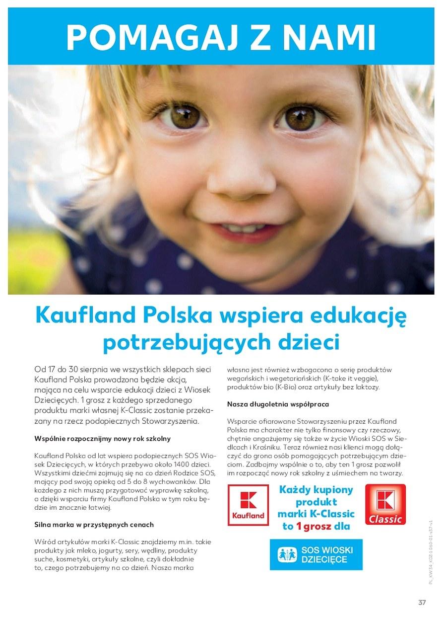 Gazetka promocyjna Kaufland do 30/08/2017 str.37