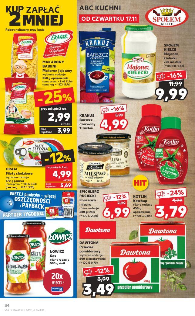 Gazetka promocyjna Kaufland do 23/11/2022 str.34