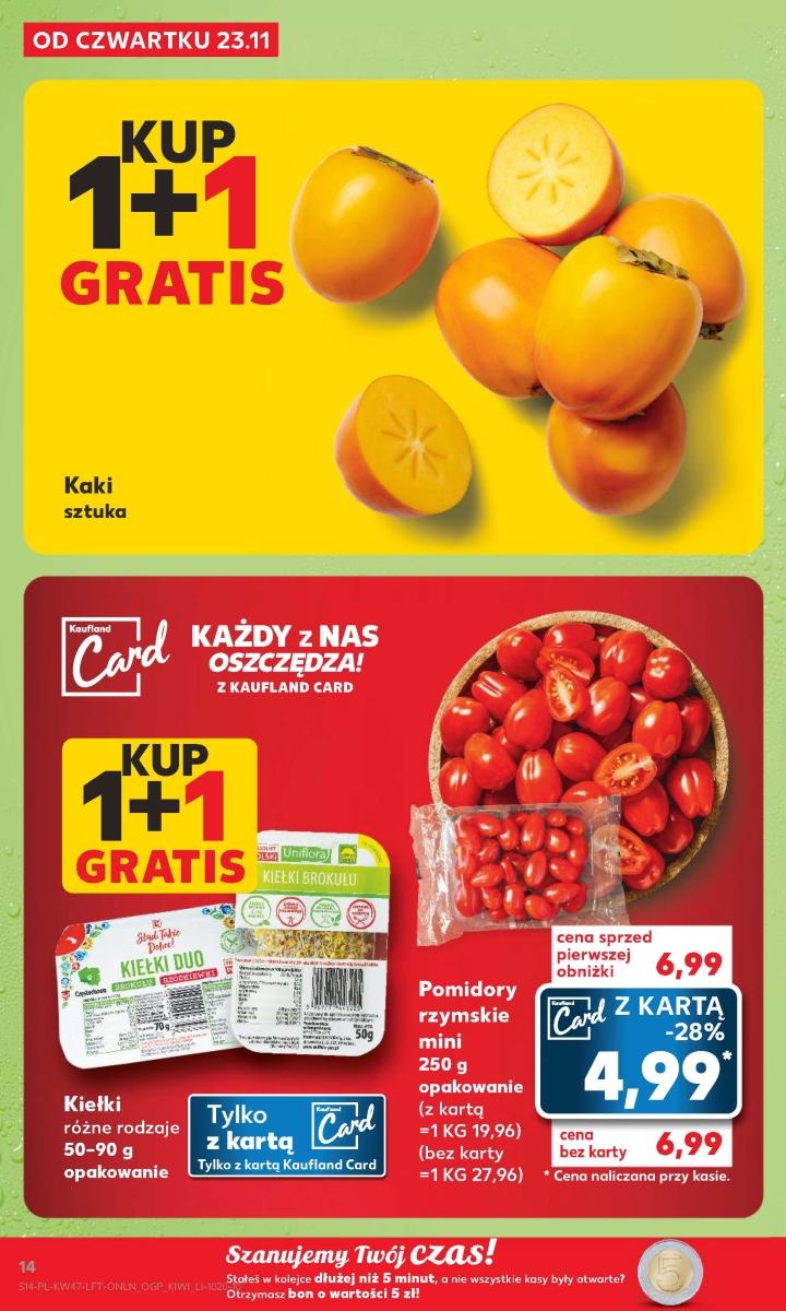 Gazetka promocyjna Kaufland do 29/11/2023 str.14