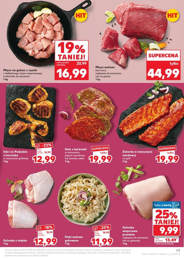 Gazetka promocyjna Kaufland do 06/08/2025 str.23