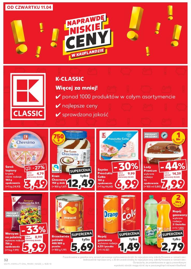 Gazetka promocyjna Kaufland do 17/04/2024 str.32