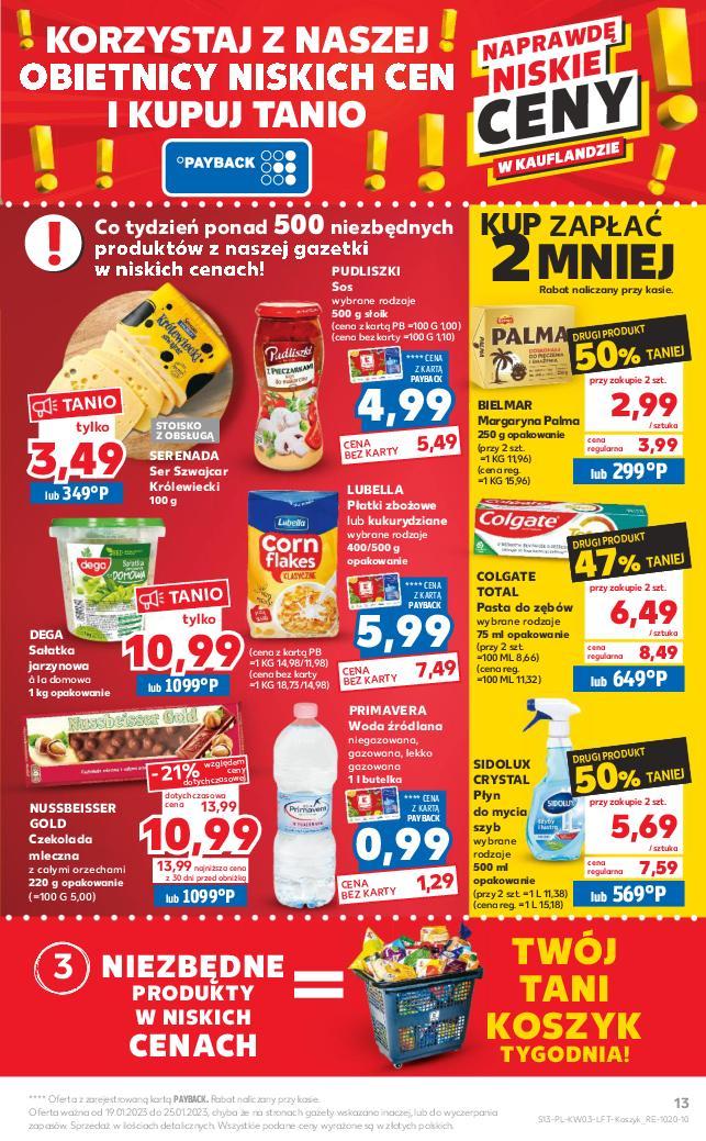 Gazetka promocyjna Kaufland do 25/01/2023 str.13