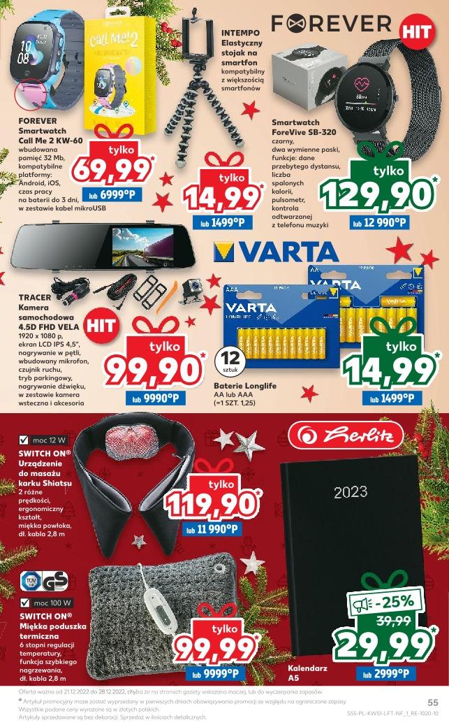 Gazetka promocyjna Kaufland do 28/12/2022 str.55