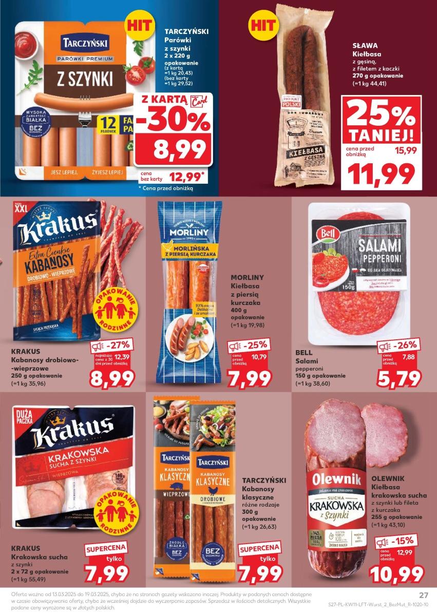 Gazetka promocyjna Kaufland do 19/03/2025 str.27