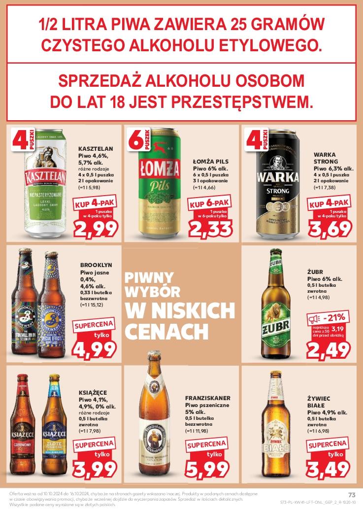 Gazetka promocyjna Kaufland do 16/10/2024 str.73