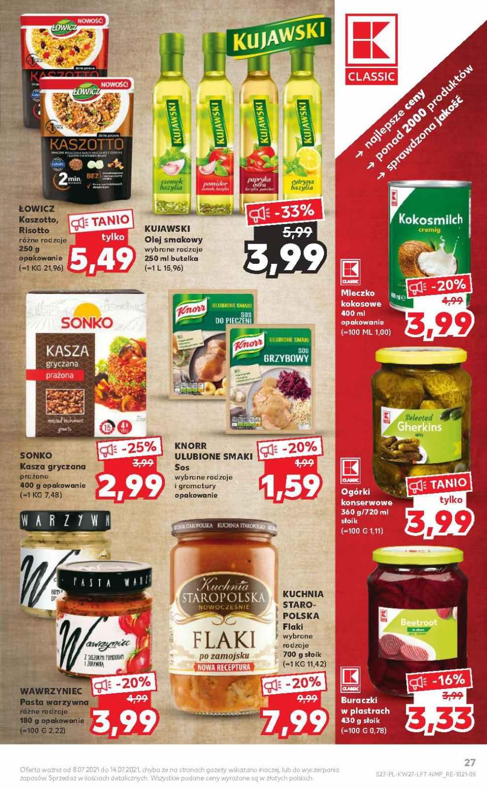 Gazetka promocyjna Kaufland do 14/07/2021 str.27