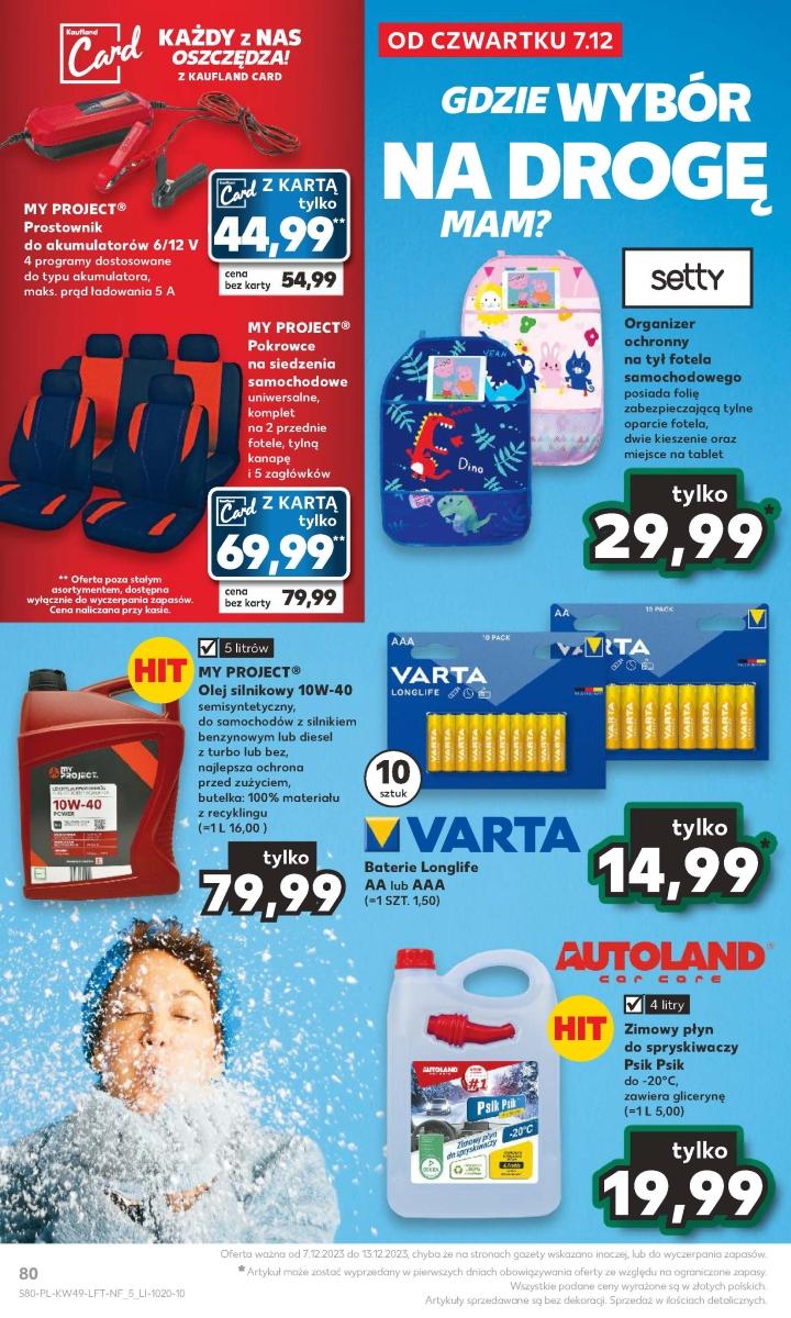 Gazetka promocyjna Kaufland do 13/12/2023 str.80