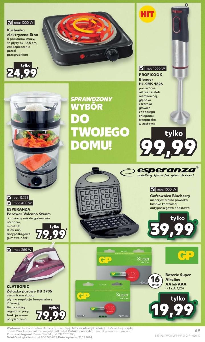 Gazetka promocyjna Kaufland do 28/02/2024 str.69