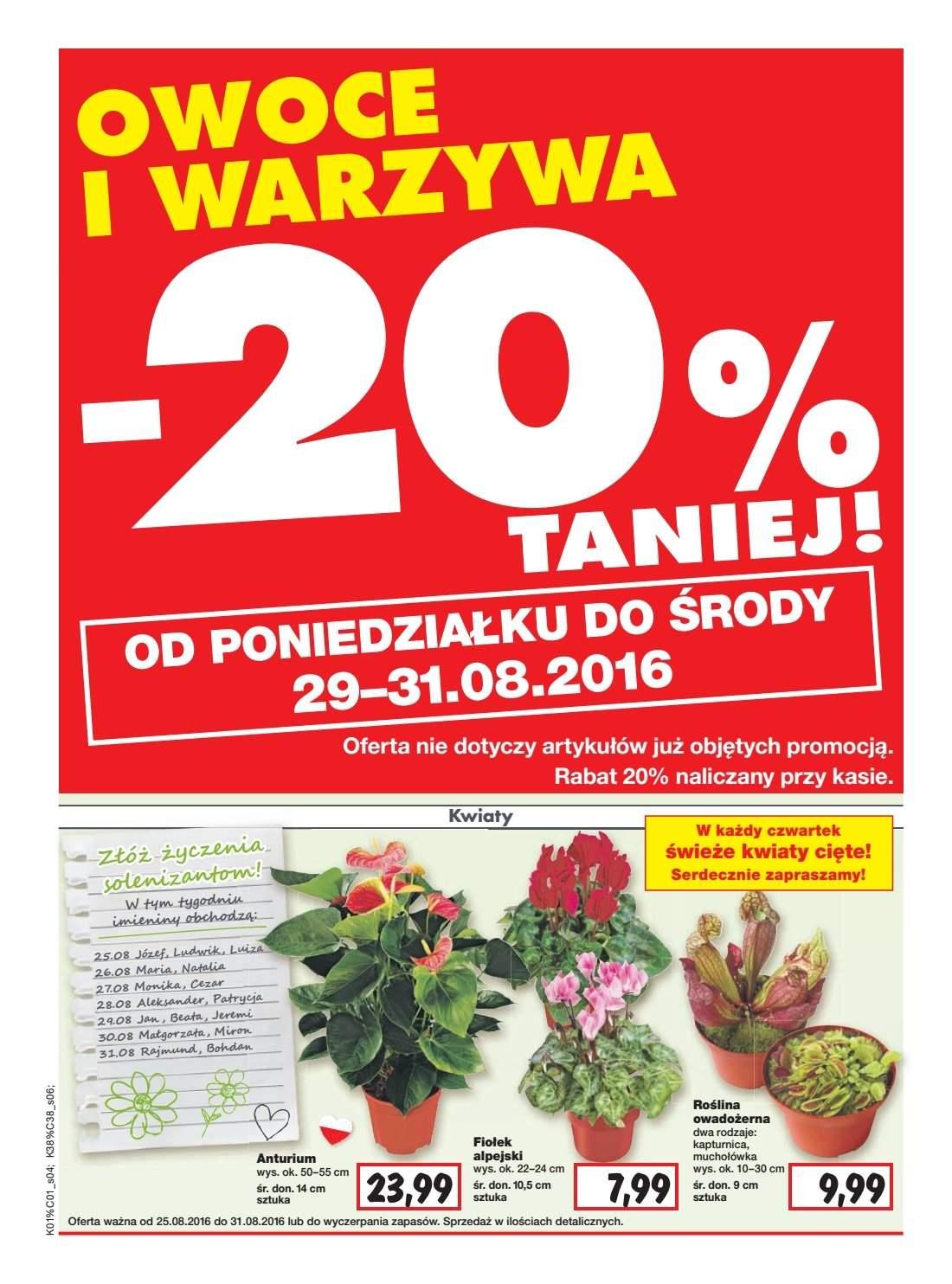 Gazetka promocyjna Kaufland do 31/08/2016 str.4