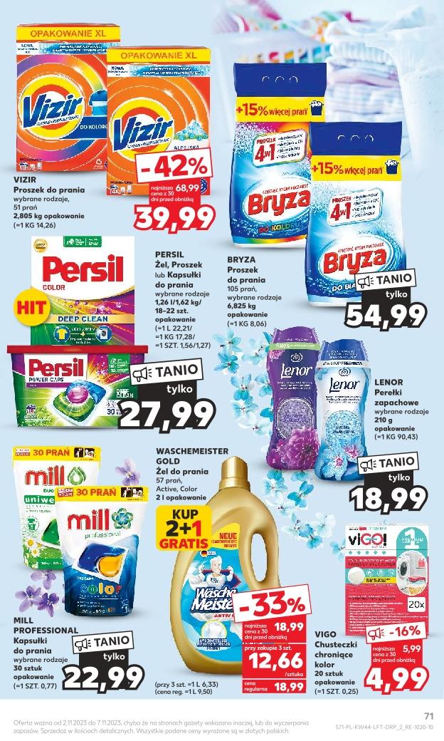 Gazetka promocyjna Kaufland do 07/11/2023 str.71