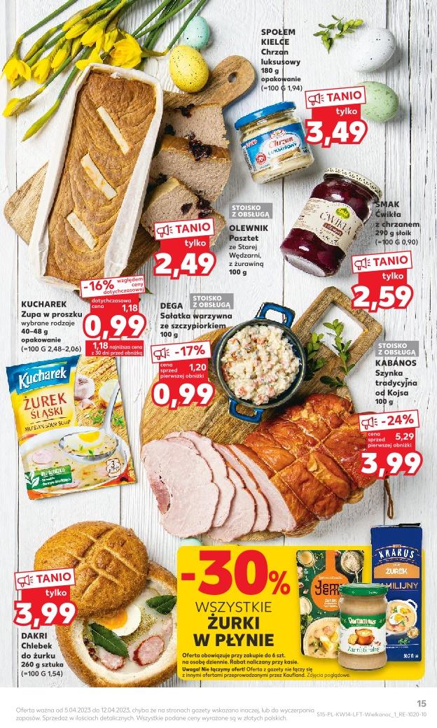 Gazetka promocyjna Kaufland do 12/04/2023 str.15