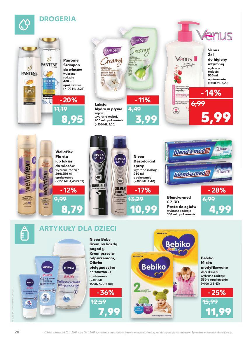 Gazetka promocyjna Kaufland do 08/11/2017 str.20