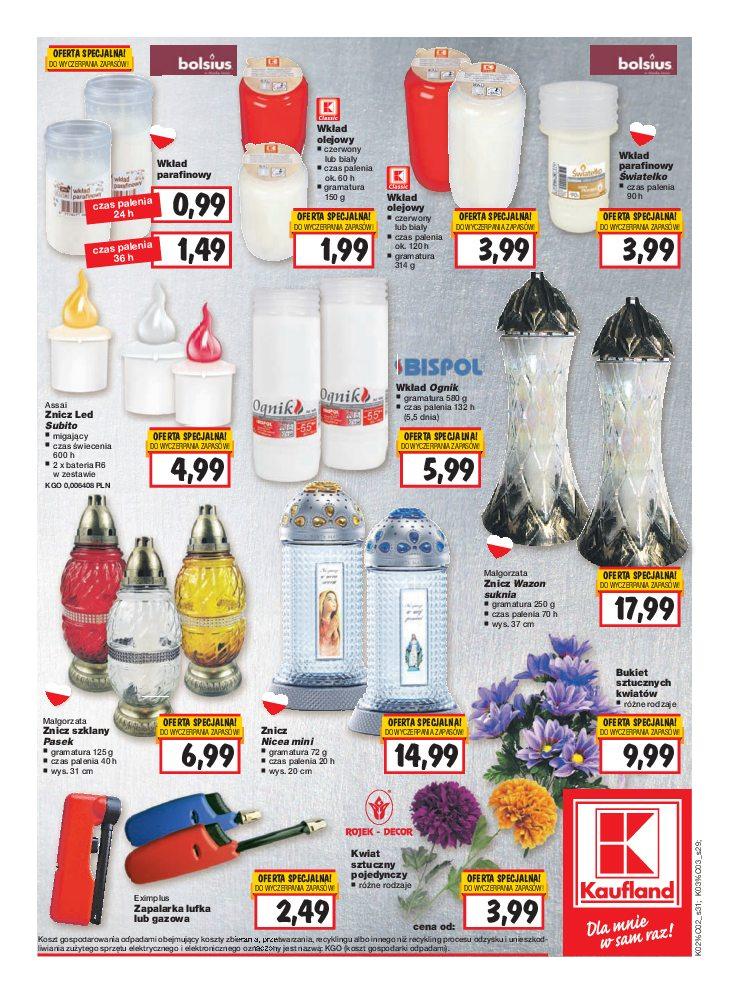 Gazetka promocyjna Kaufland do 26/10/2016 str.31