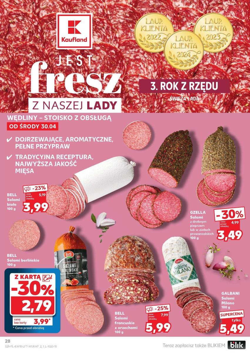 Gazetka promocyjna Kaufland do 07/05/2025 str.28