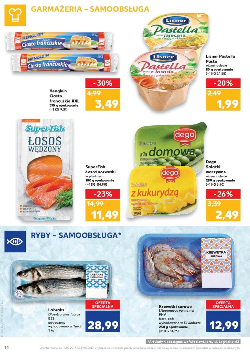 Gazetka promocyjna Kaufland do 19/07/2017 str.14