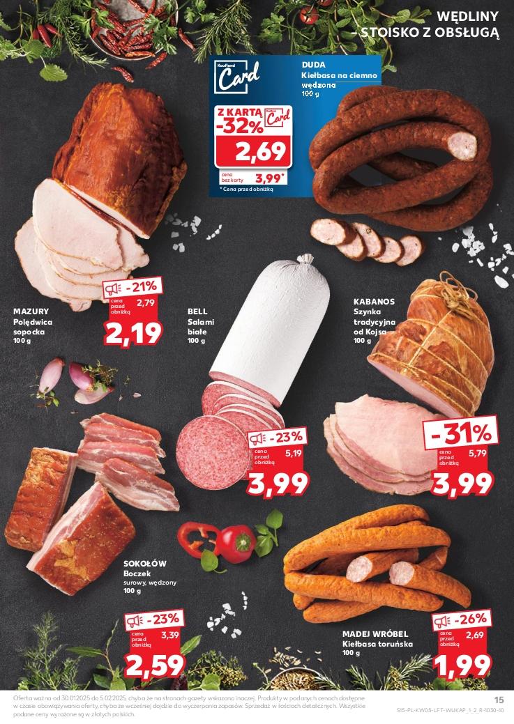 Gazetka promocyjna Kaufland do 05/02/2025 str.15