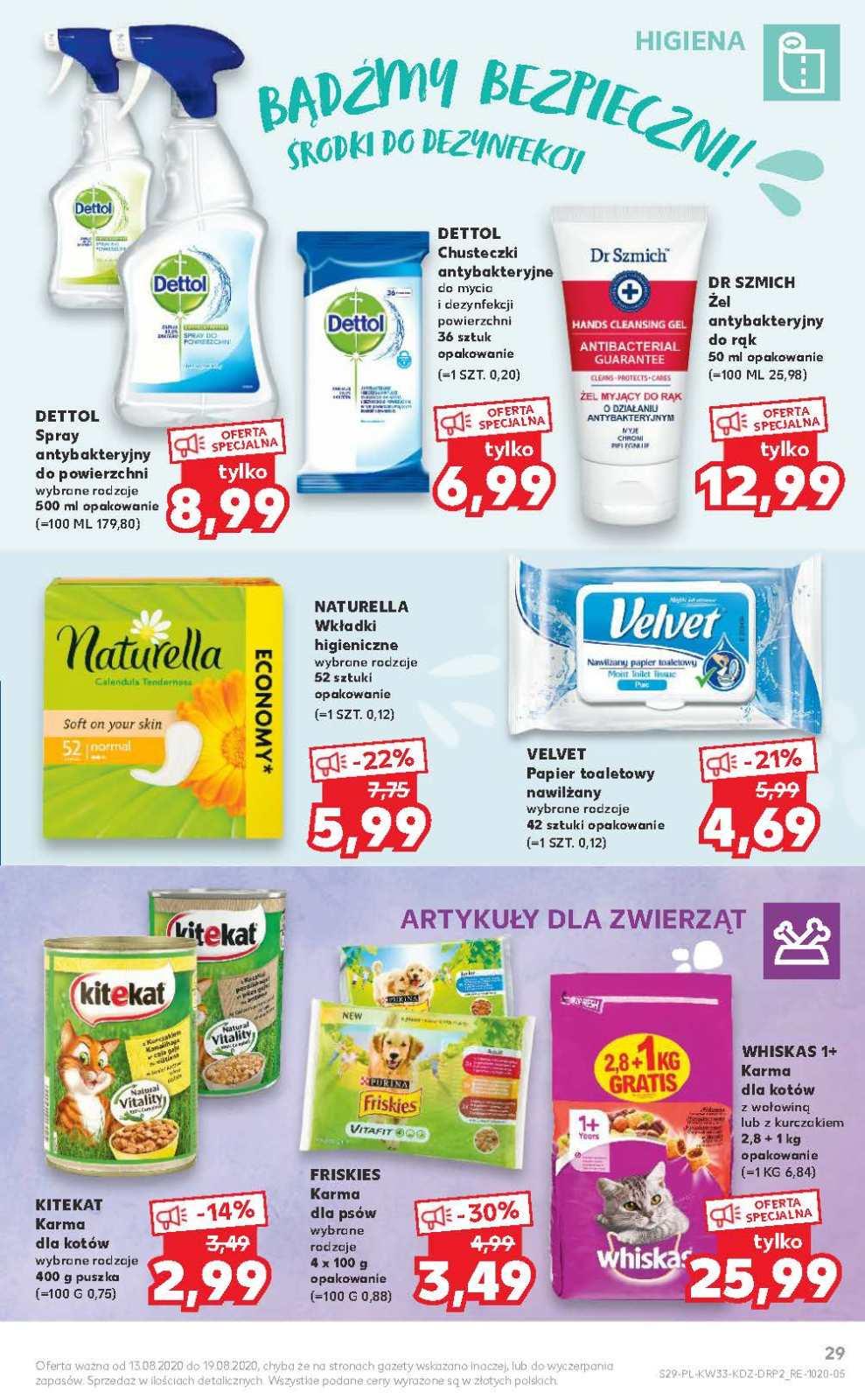 Gazetka promocyjna Kaufland do 19/08/2020 str.29