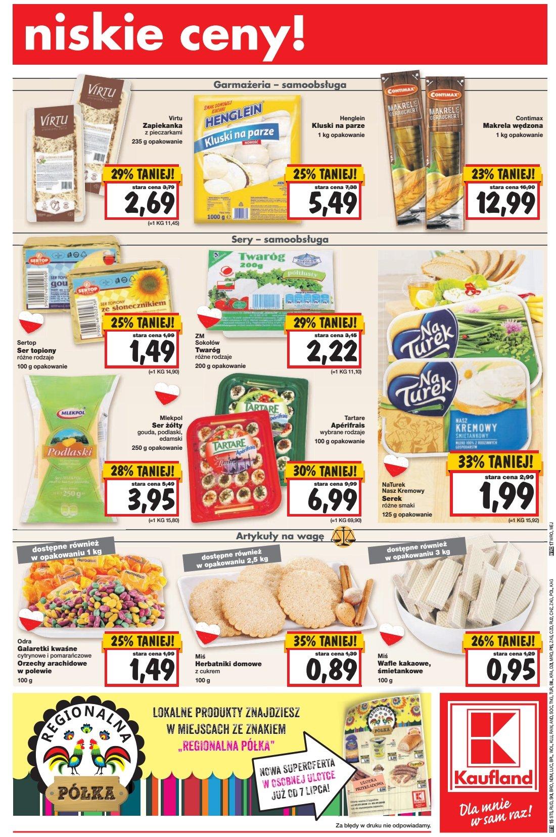 Gazetka promocyjna Kaufland do 13/07/2016 str.17