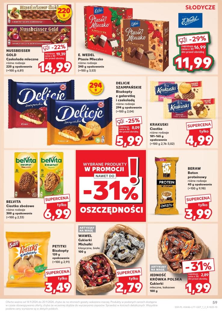 Gazetka promocyjna Kaufland do 20/11/2024 str.59