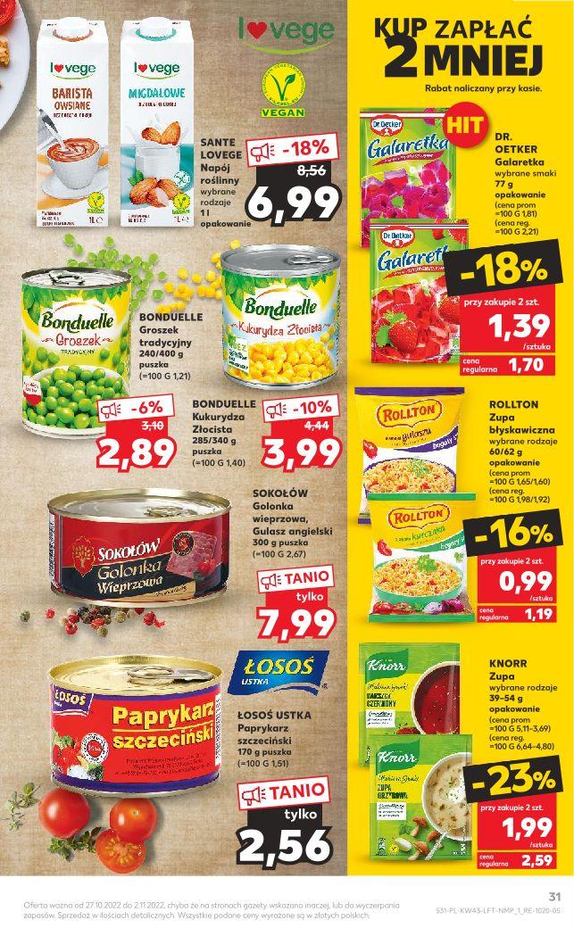 Gazetka promocyjna Kaufland do 02/11/2022 str.31