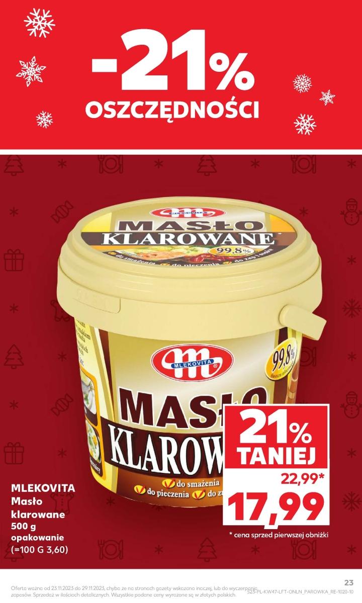 Gazetka promocyjna Kaufland do 29/11/2023 str.23