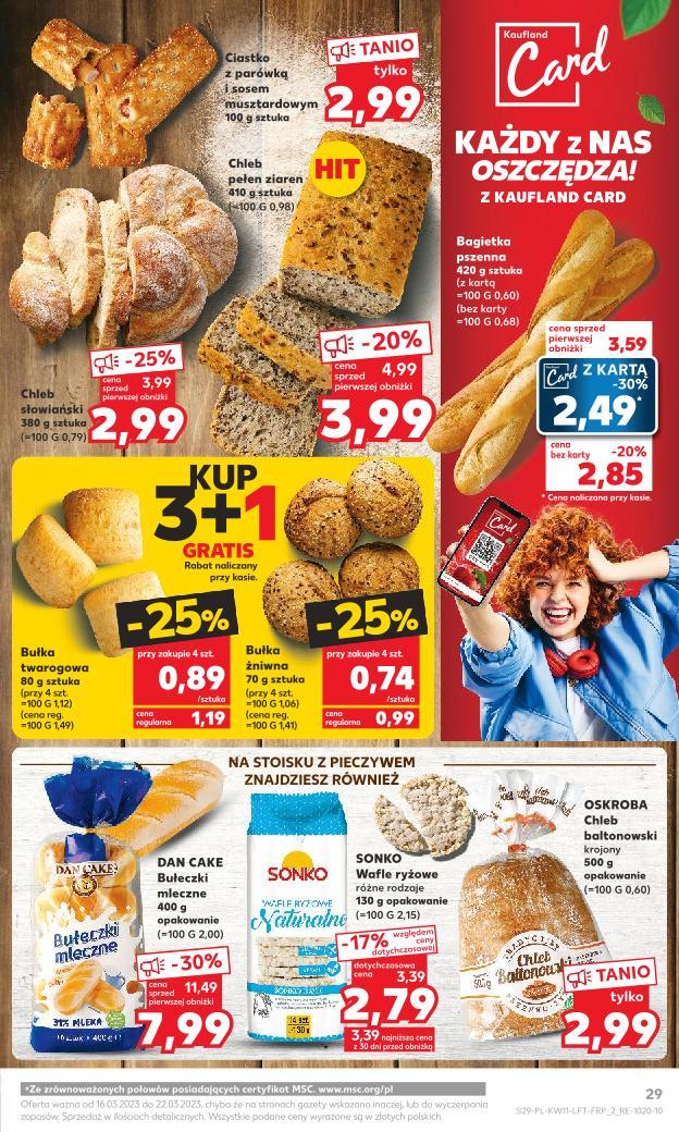 Gazetka promocyjna Kaufland do 22/03/2023 str.29