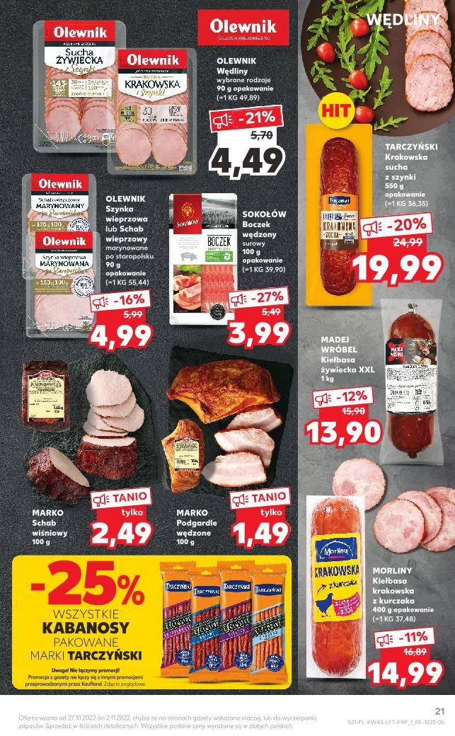 Gazetka promocyjna Kaufland do 02/11/2022 str.21