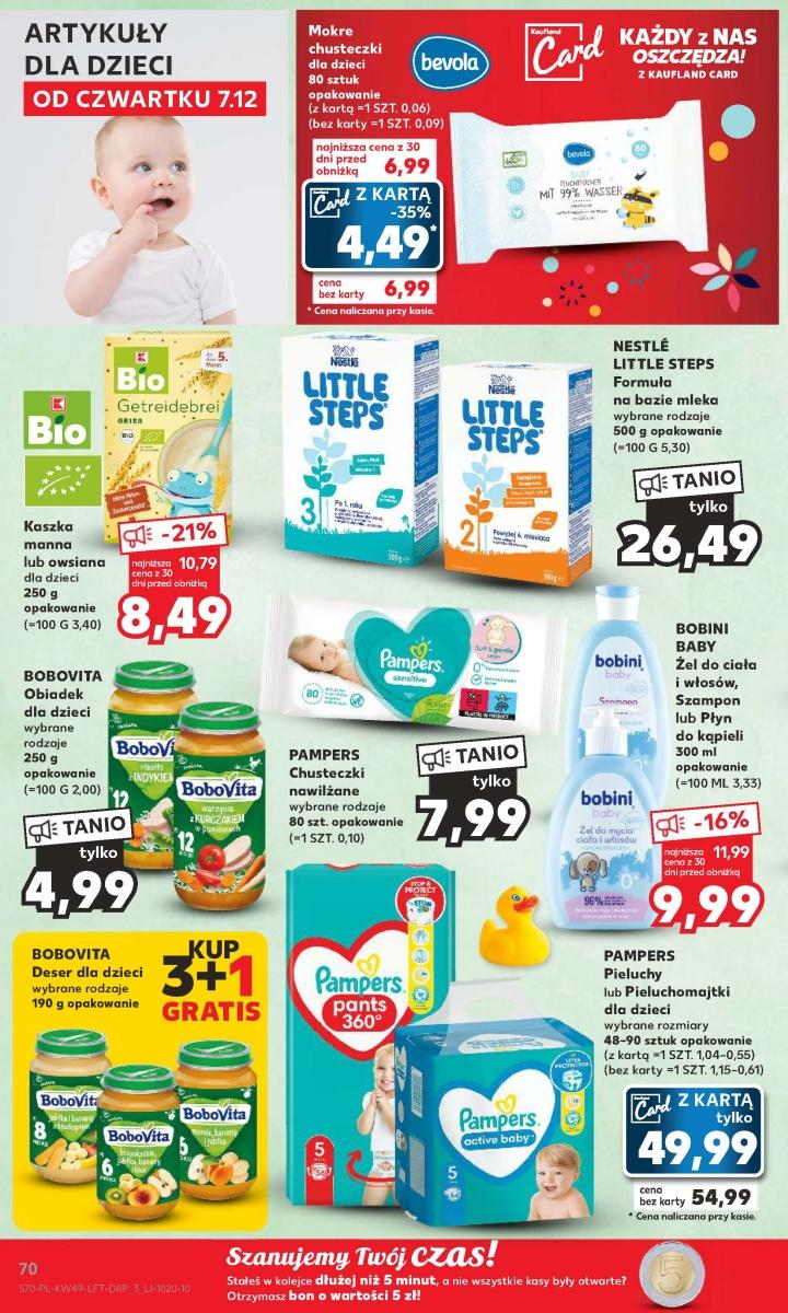 Gazetka promocyjna Kaufland do 13/12/2023 str.70