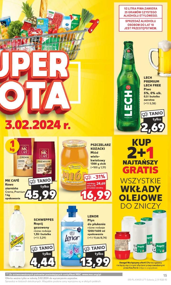 Gazetka promocyjna Kaufland do 07/02/2024 str.15