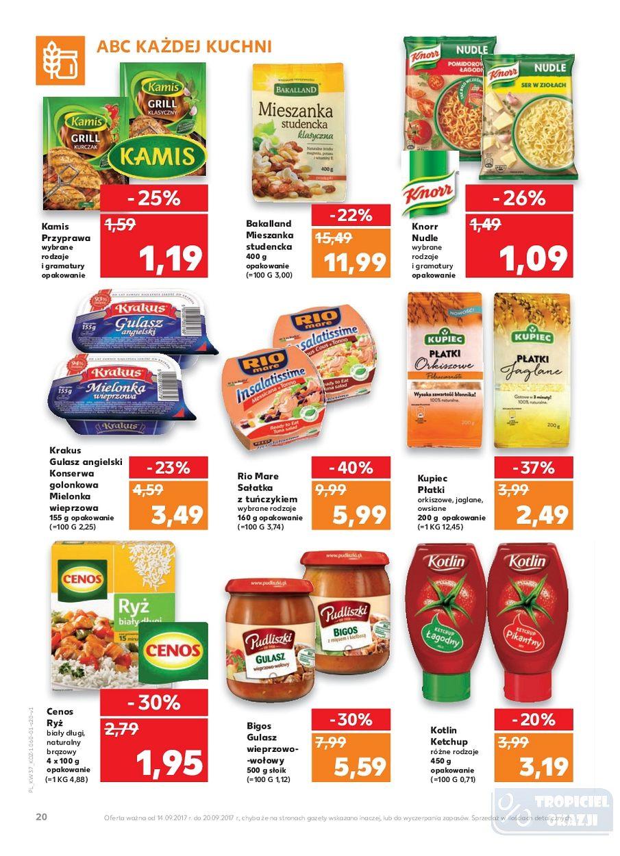 Gazetka promocyjna Kaufland do 20/09/2017 str.20