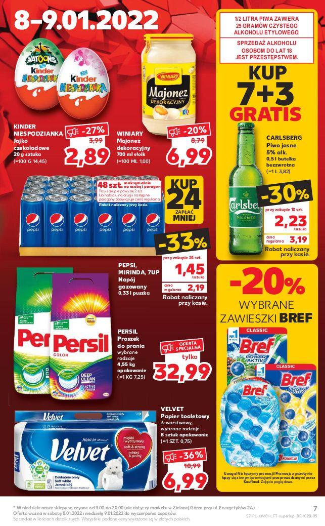 Gazetka promocyjna Kaufland do 12/01/2022 str.7