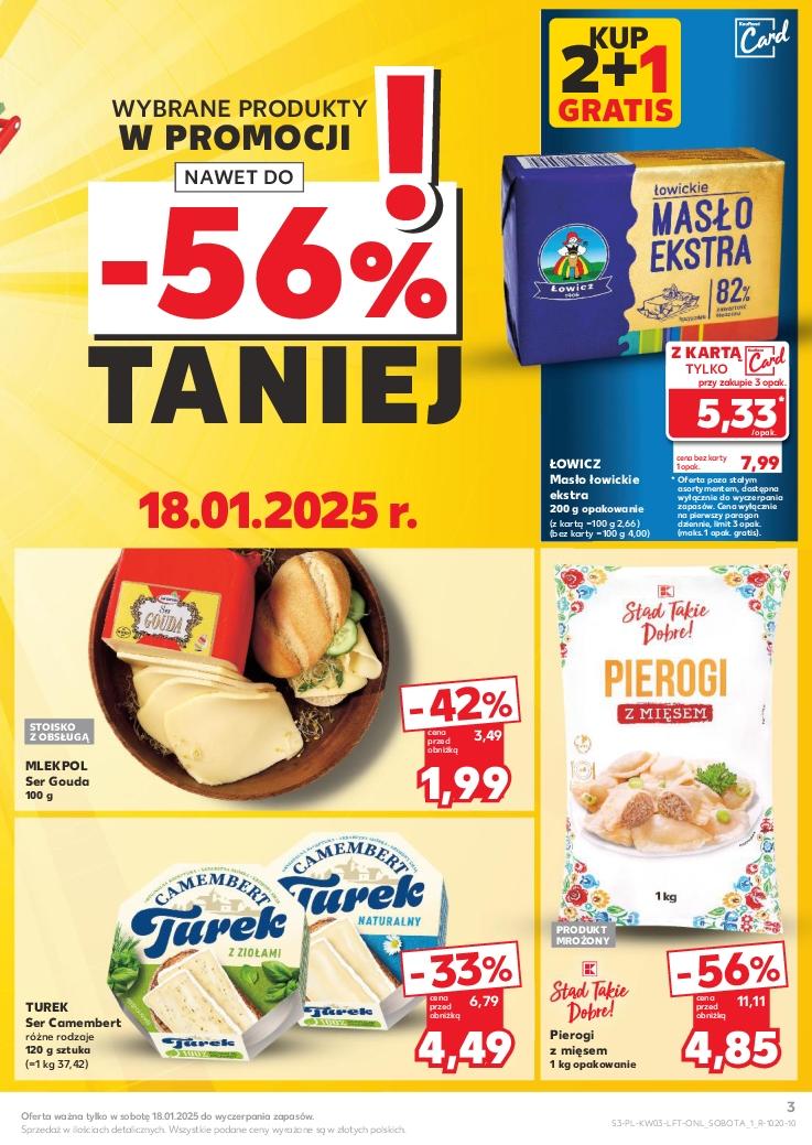 Gazetka promocyjna Kaufland do 22/01/2025 str.3