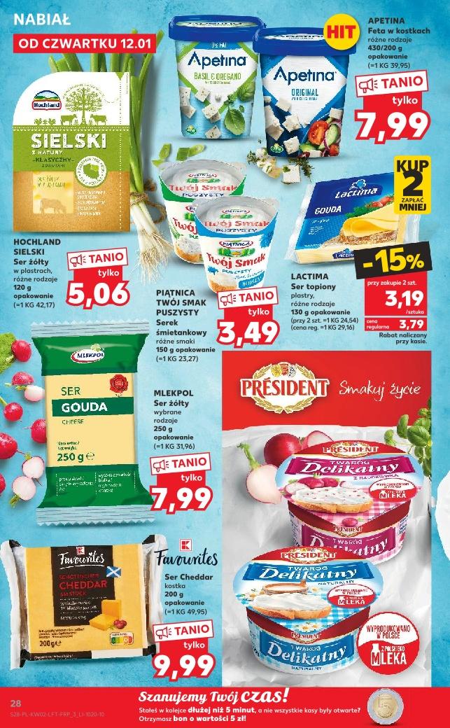 Gazetka promocyjna Kaufland do 18/01/2023 str.28