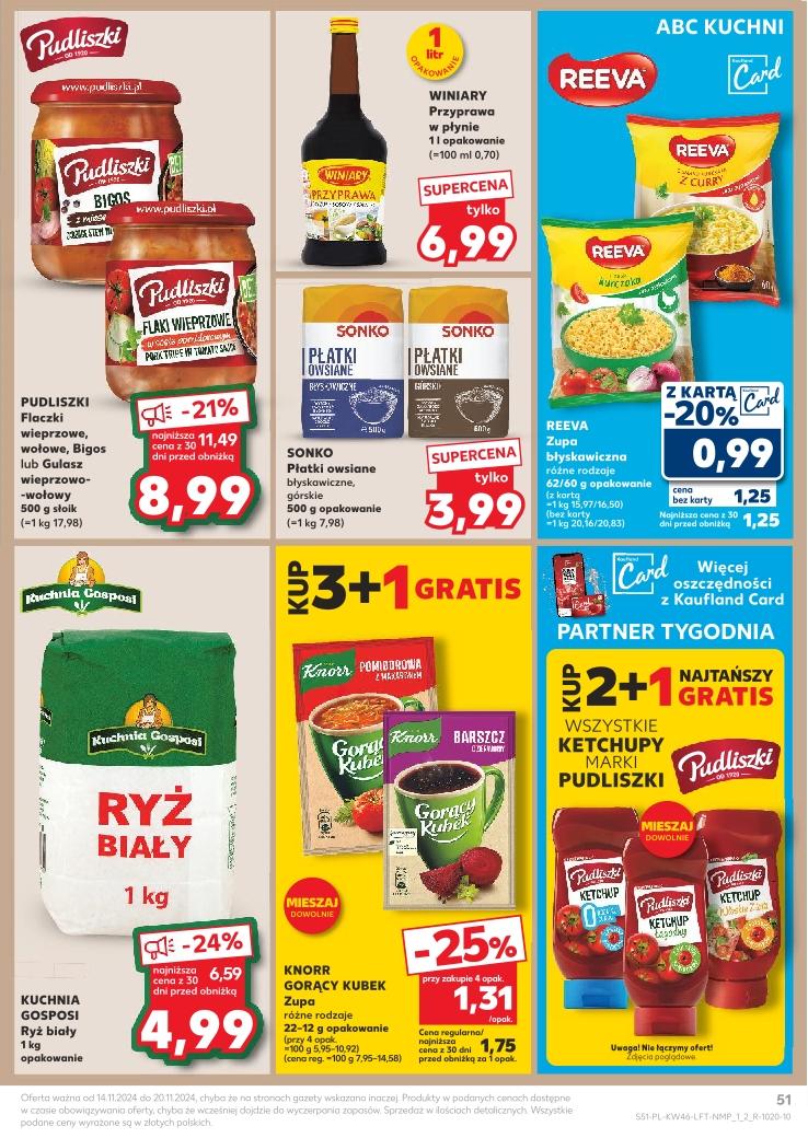 Gazetka promocyjna Kaufland do 20/11/2024 str.51