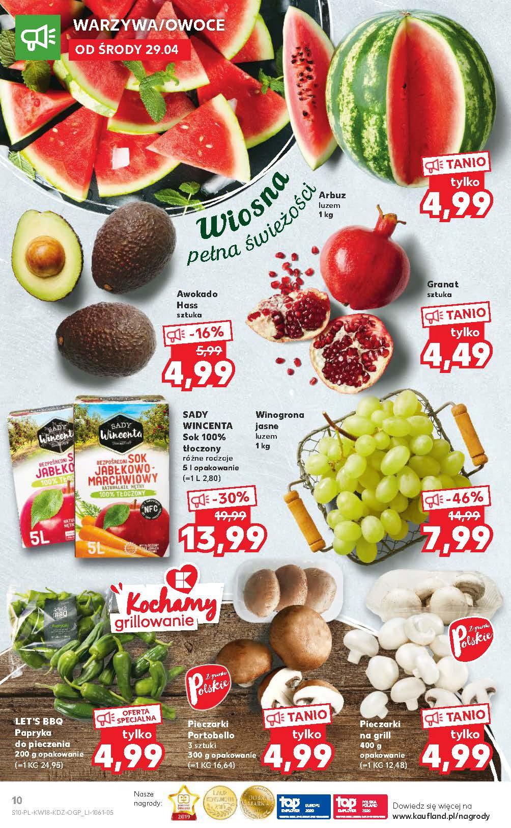 Gazetka promocyjna Kaufland do 06/05/2020 str.10