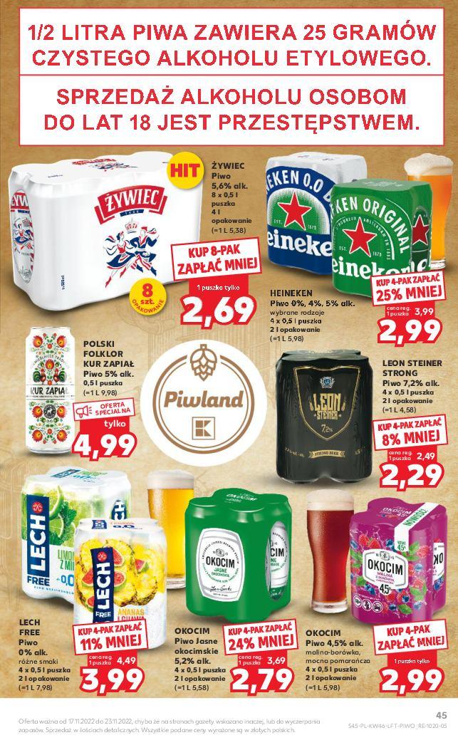 Gazetka promocyjna Kaufland do 23/11/2022 str.45