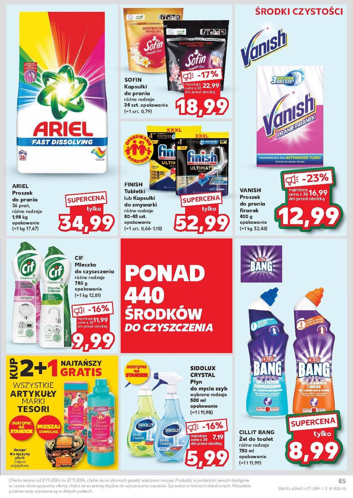 Gazetka promocyjna Kaufland do 27/11/2024 str.85