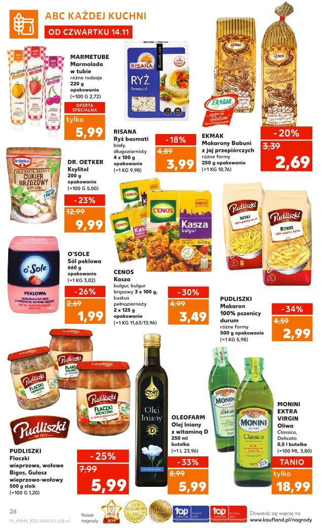 Gazetka promocyjna Kaufland do 20/11/2019 str.26