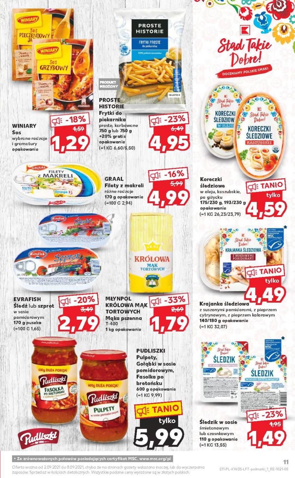 Gazetka promocyjna Kaufland do 08/09/2021 str.11