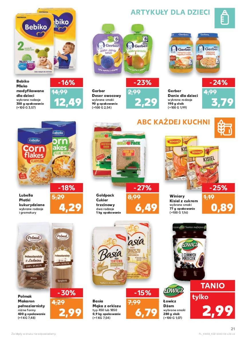 Gazetka promocyjna Kaufland do 28/02/2018 str.21