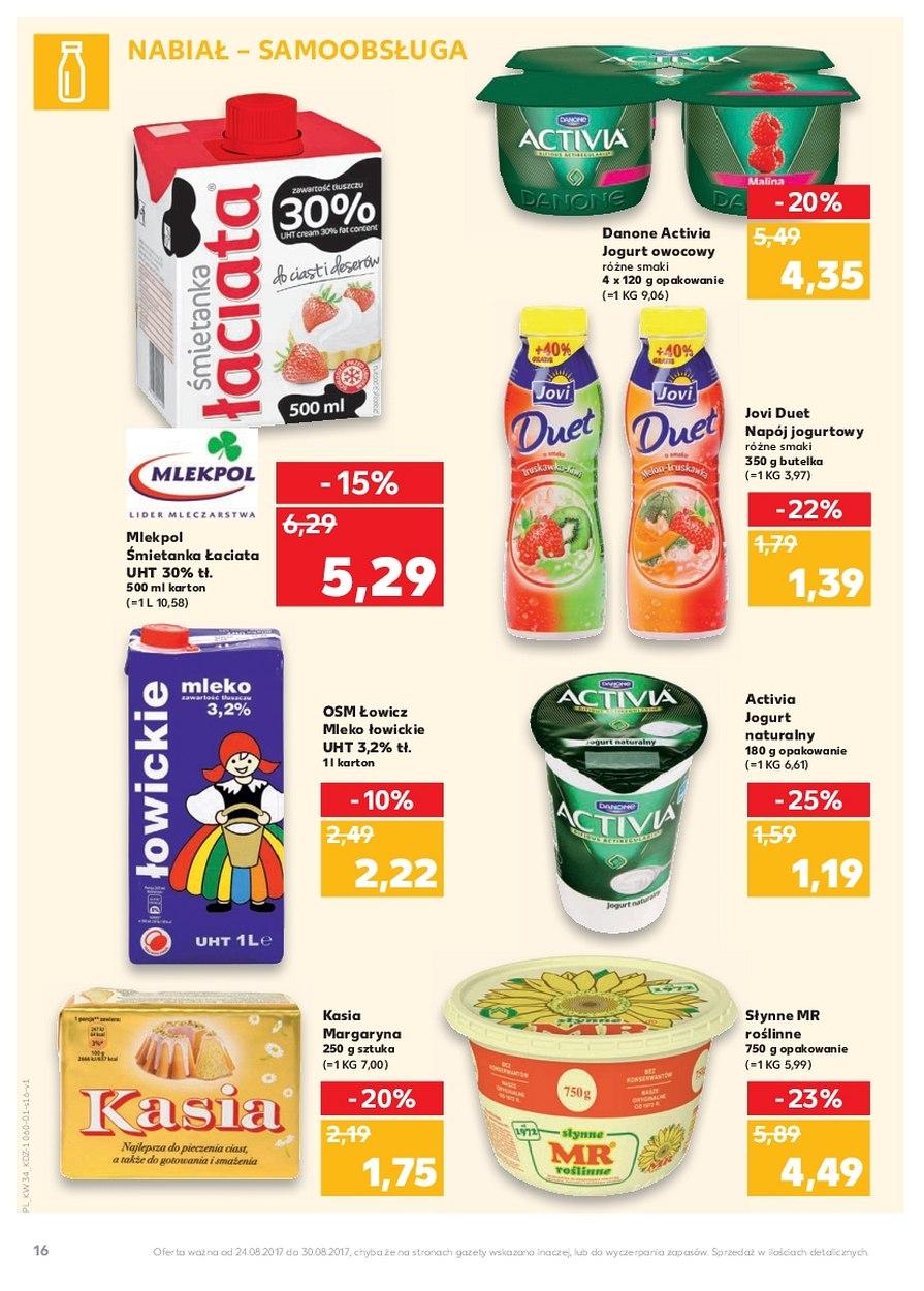 Gazetka promocyjna Kaufland do 30/08/2017 str.16