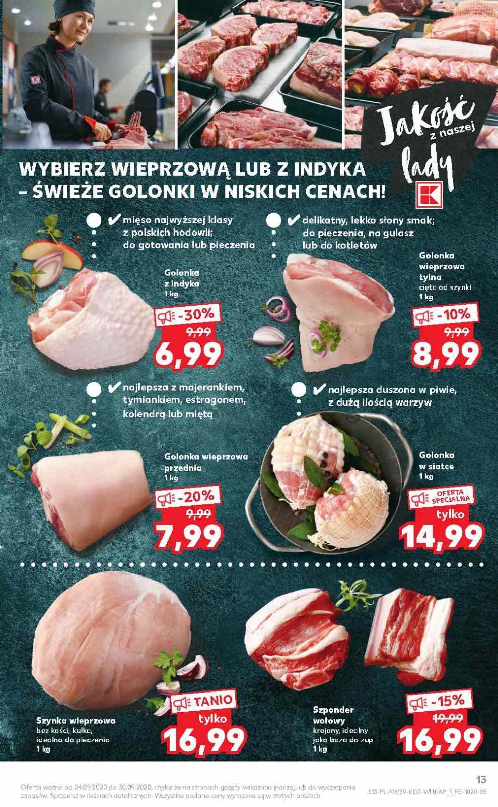 Gazetka promocyjna Kaufland do 30/09/2020 str.13